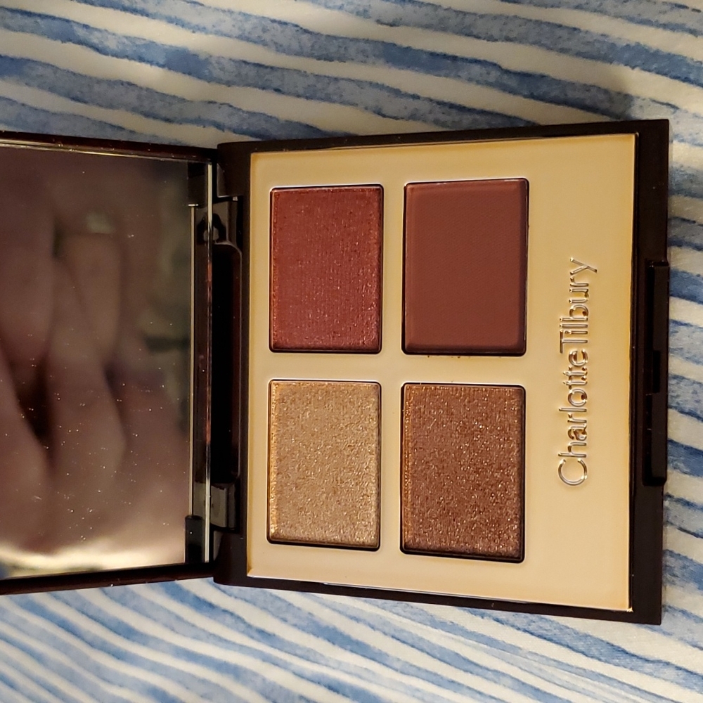Luxury Charlotte Tisbury pallet eyeshadow.